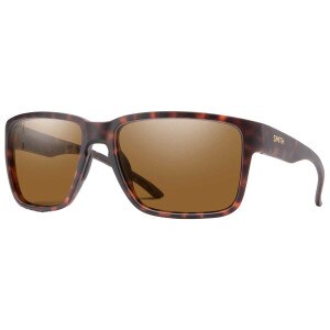 Smith Emerge Sunglasses Polarized Chromapop in Matte Tortoise with Brown